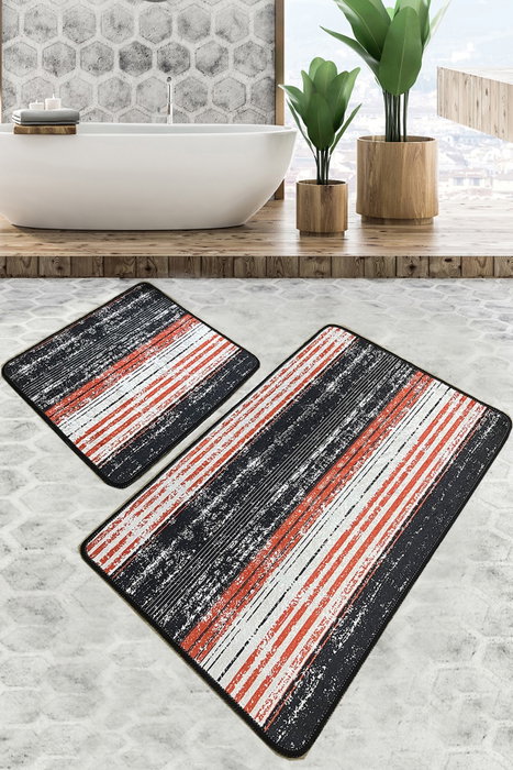 Mijölnir Juego de alfombrillas de baño Flang Multicolor